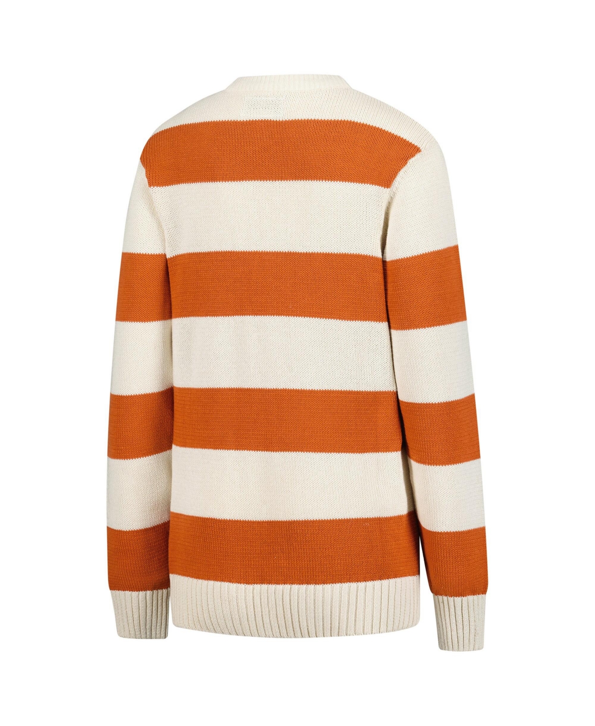 Uscape Apparel Men's and Women's Cream Texas Longhorns Renew Knit Stadium Sweater