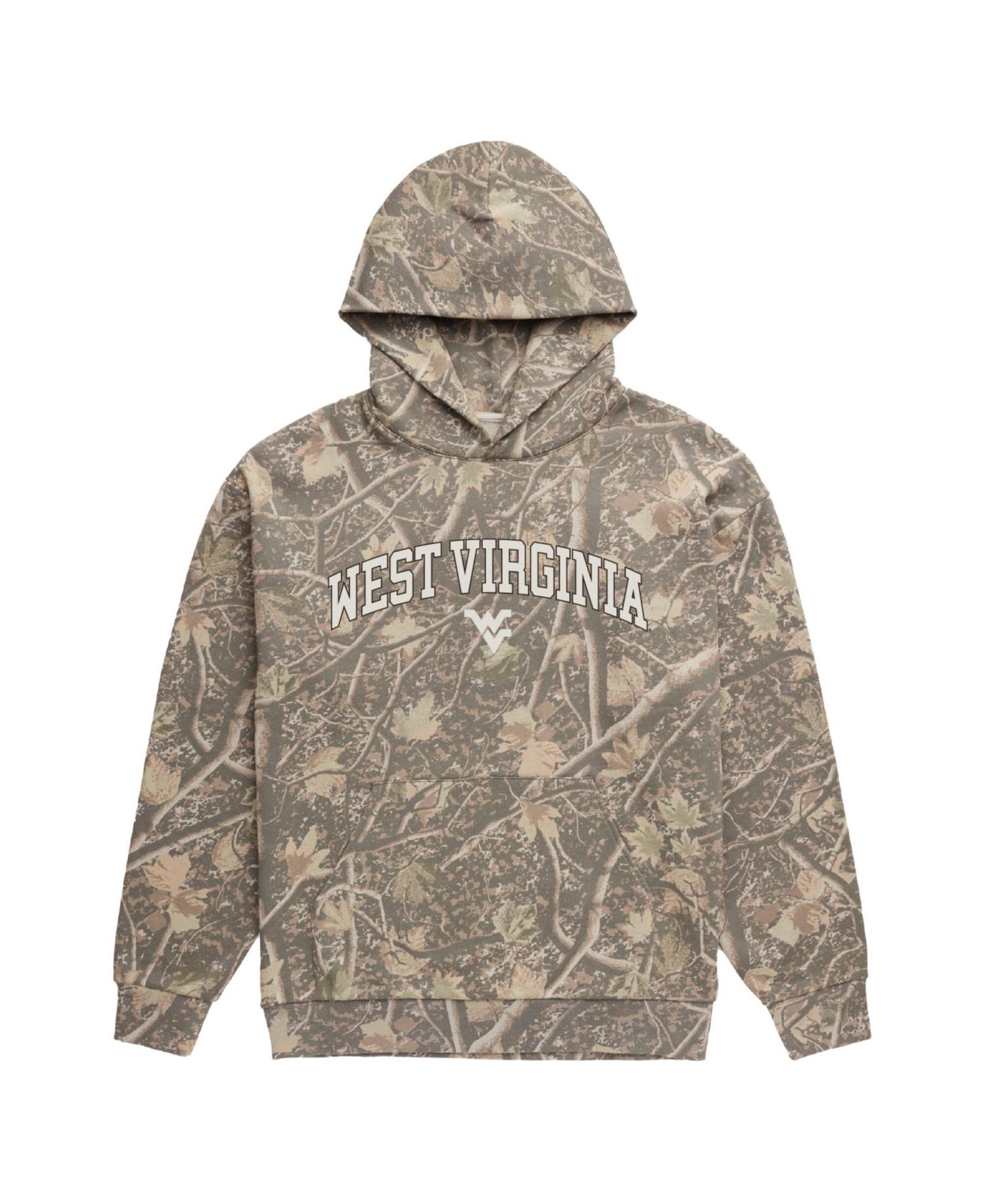 Men's Camo West Virginia Mountaineers Back Bay Fleece Hoodie