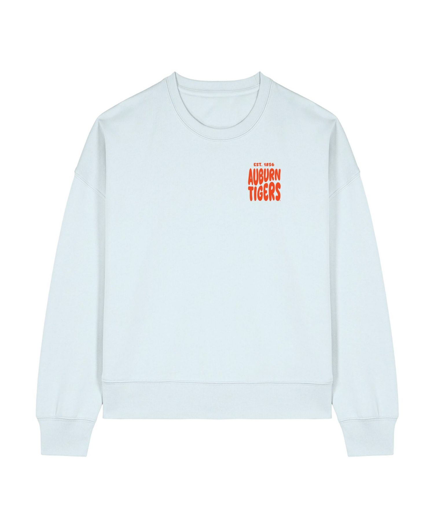 Women's White Auburn Tigers Cloud Sweatshirt