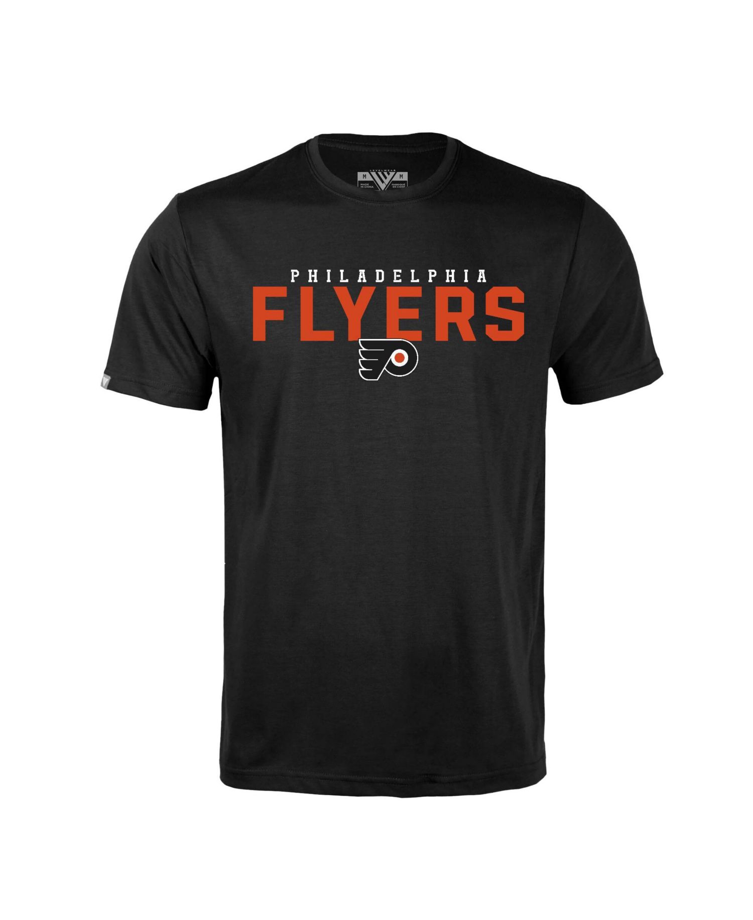 Men's Trevor Zegras Black Philadelphia Flyers Richmond Name & Number T-Shirt