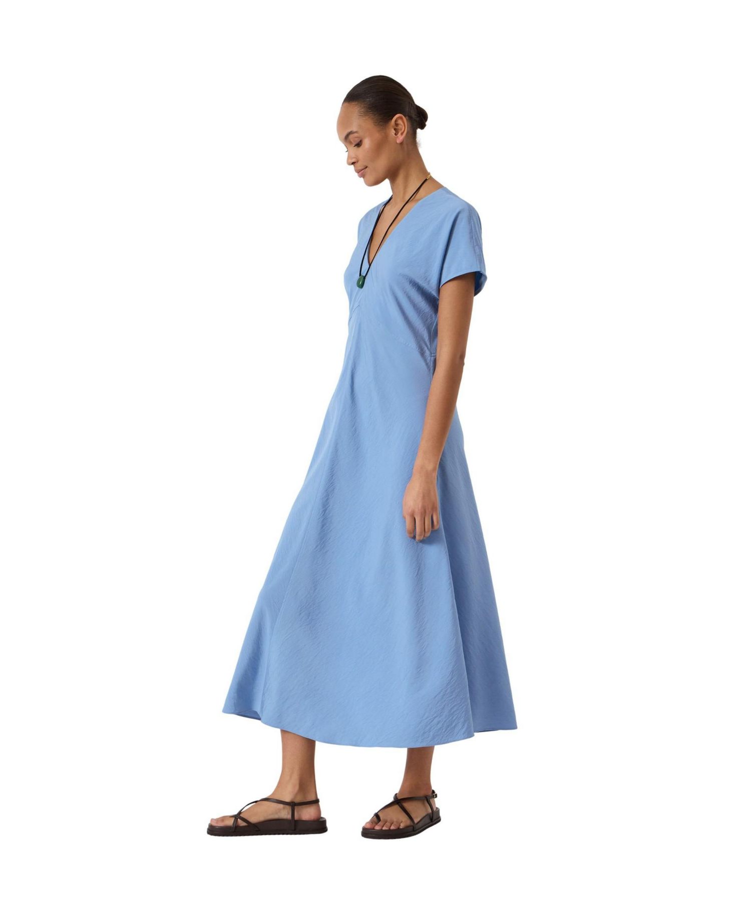 Women's Grace Air Flow V-Neck Midi Dress