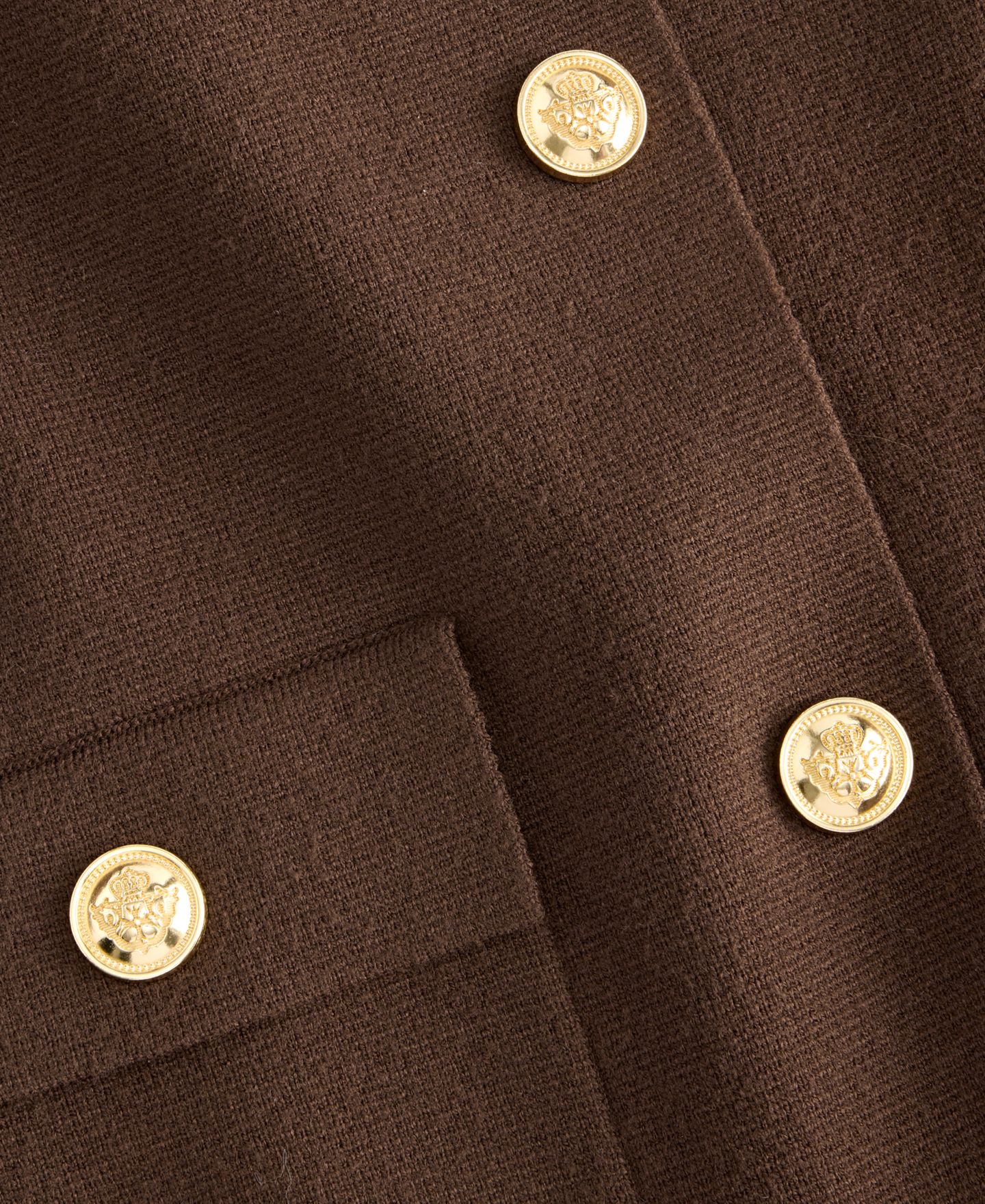 Женский кардиган I.N.C. International Concepts Petite Button-Front, цвет: Кофейный — фото 5