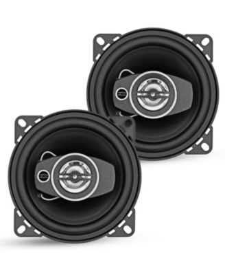 Coaxial Door Car Speakers 4" Pair 250W 4Ohm 2 Way Component Subwoofer Audio With Super Tweeter