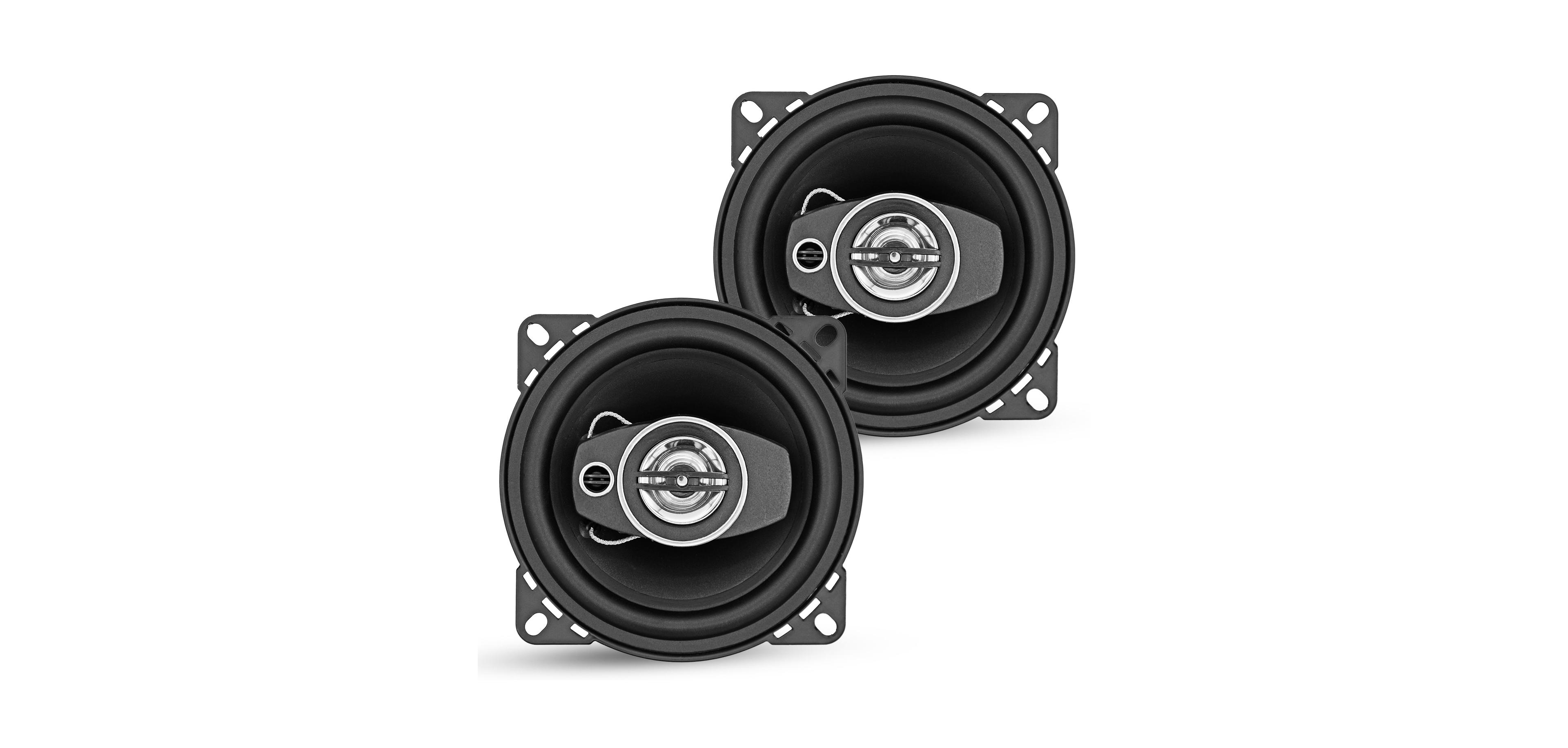 5 Core 250W 4" 2-Way Coaxial Car Door Speakers, Pair