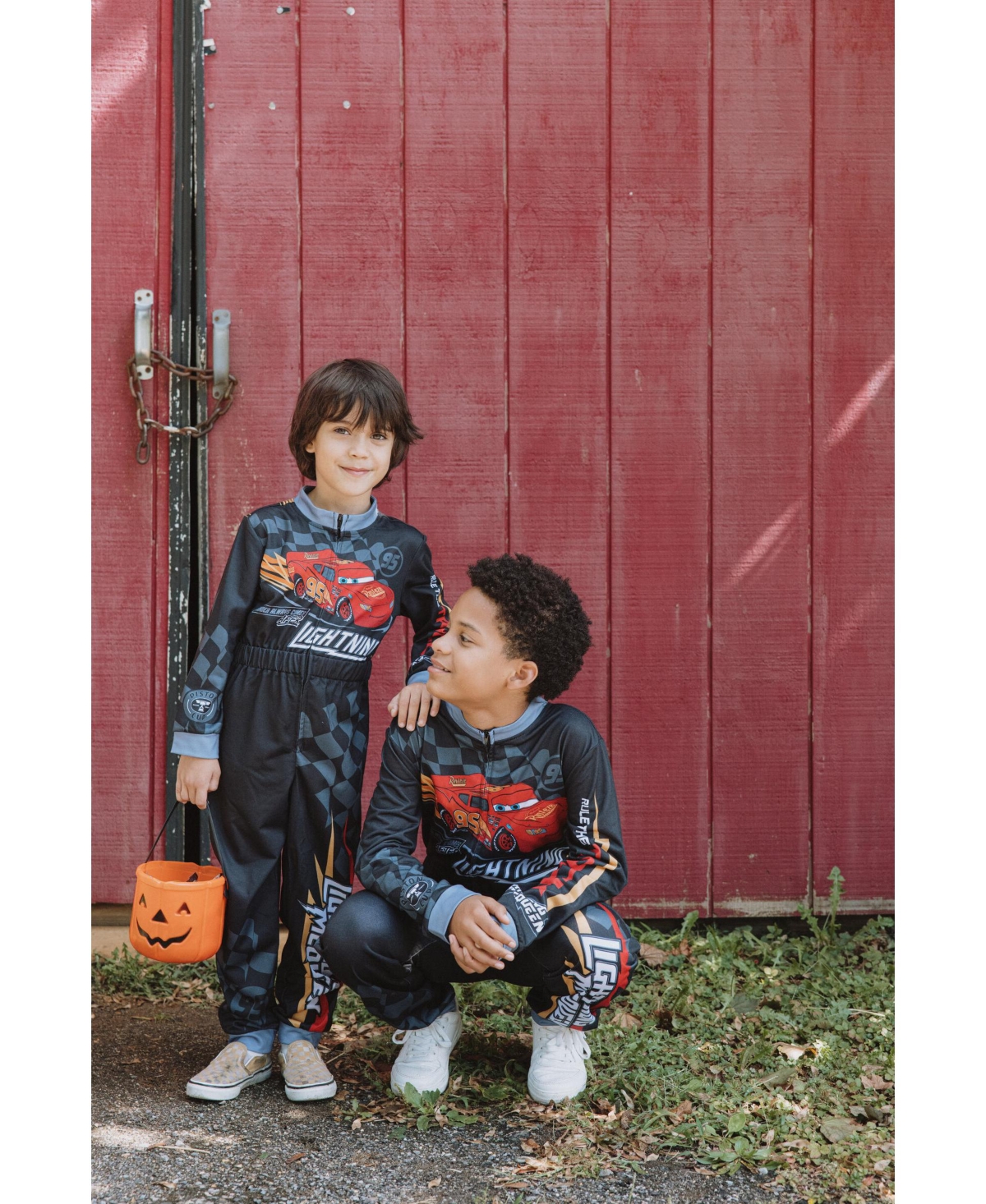 Cars Toddler Boys Lightning McQueen Cosplay One Piece Coverall