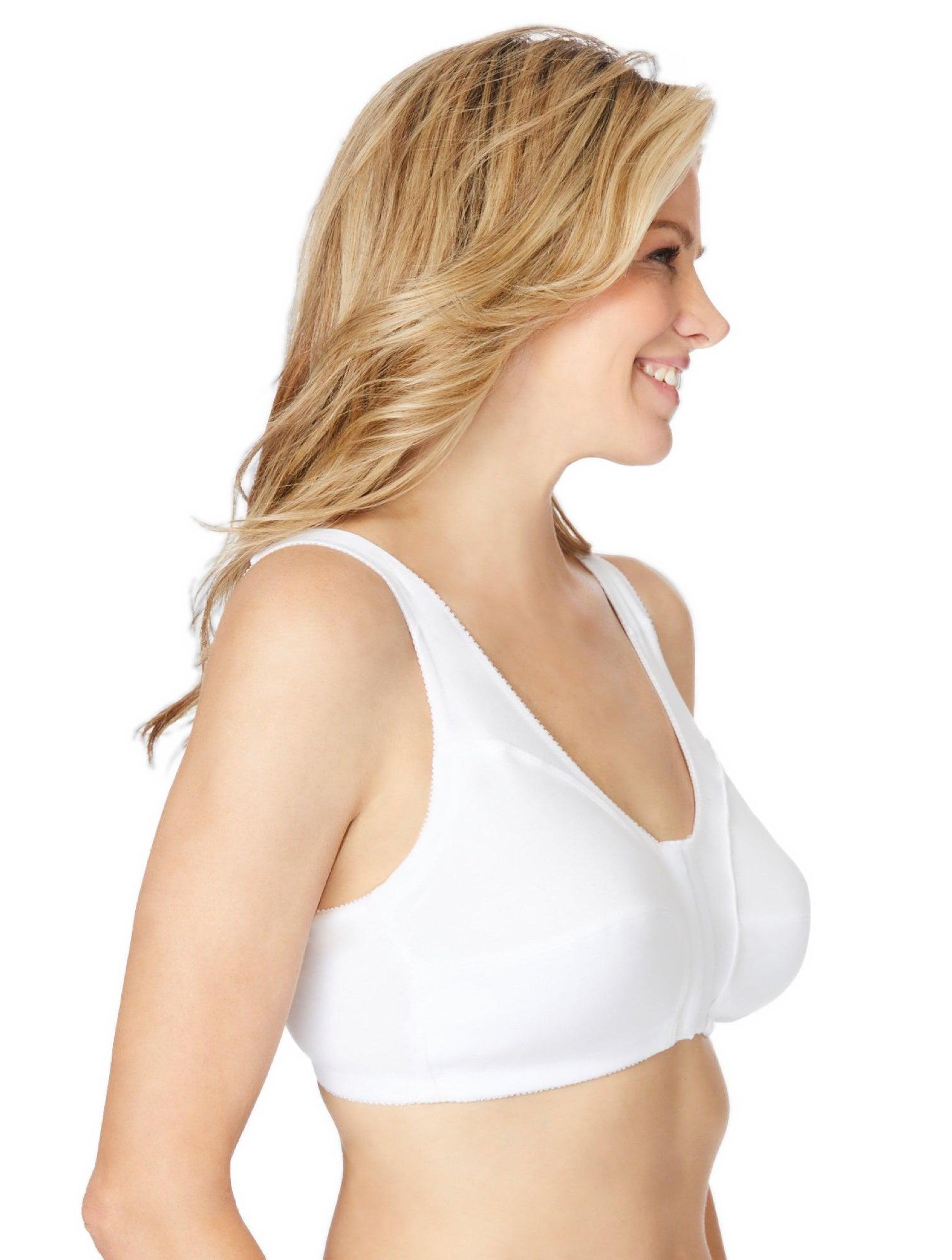Women's Front-Close Wireless Bra