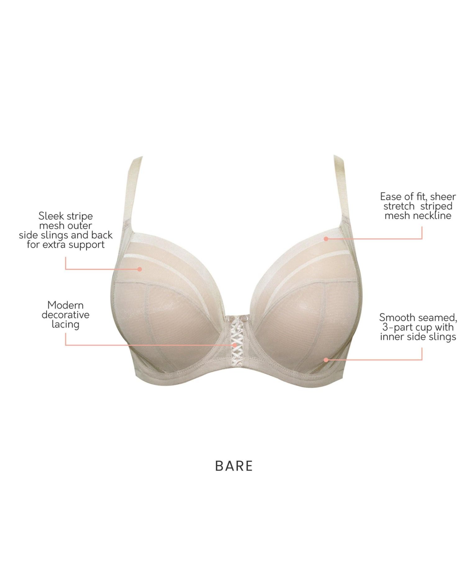 Plus Size Shea Plunge Unlined Bra
