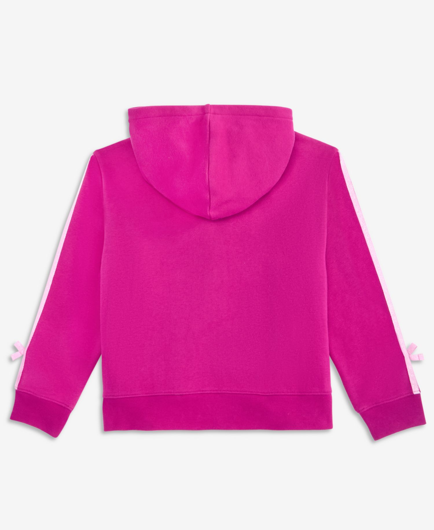 Girls' XS-XL Bow-Trim Zip Hoodie