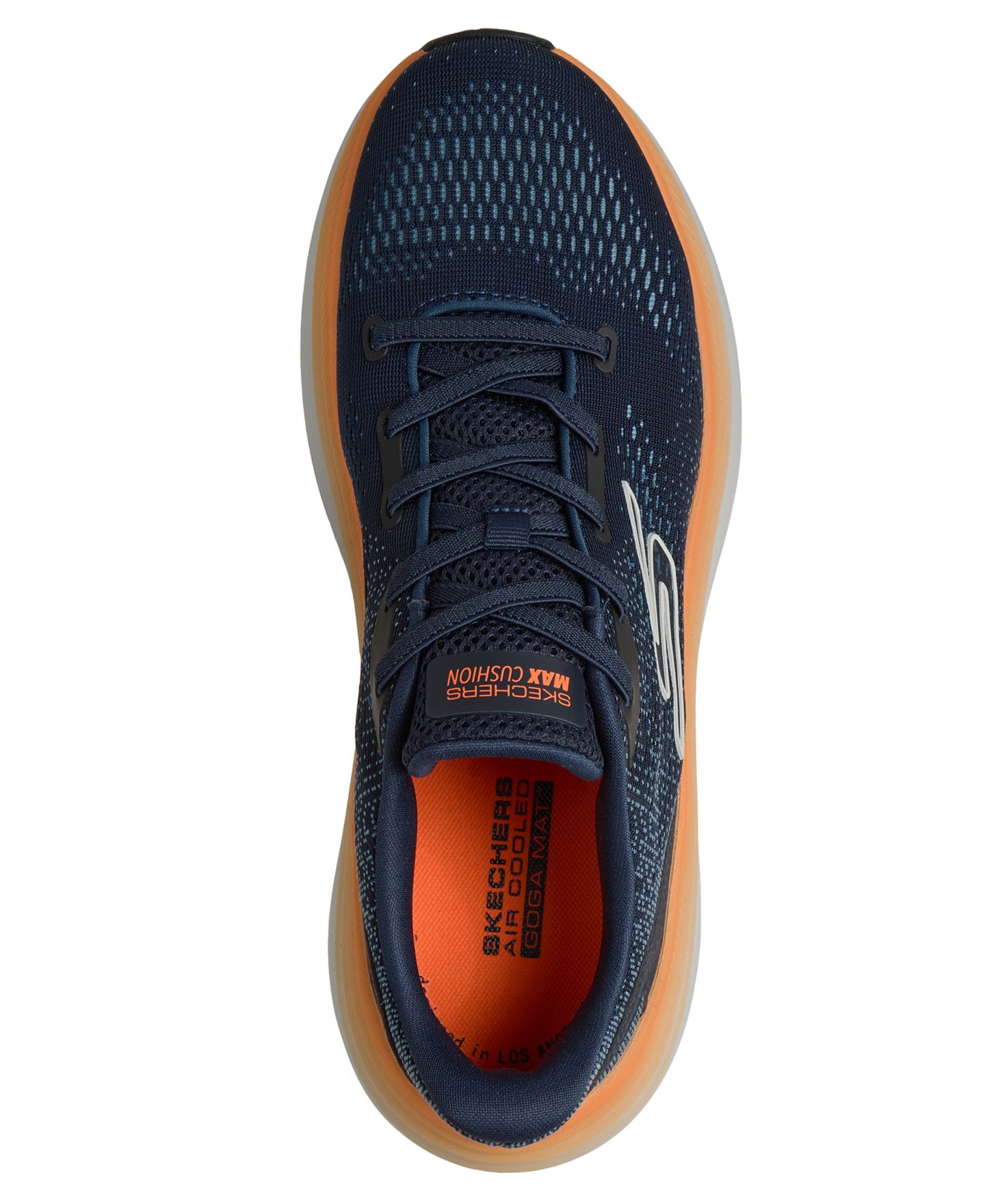 Мужские кроссовки Skechers Max Cushioning Endeavor - Kauska Running, цвет: Тёмно-синий — фото 5