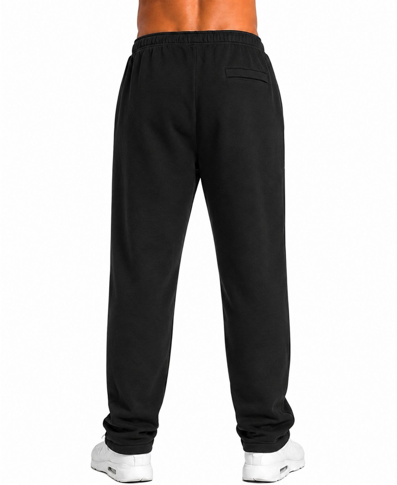 Men's Classic Open-Bottom Fleece Sweatpants