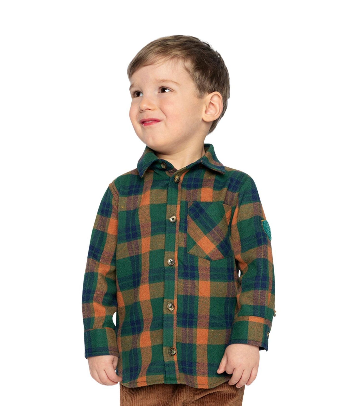 Kids & Baby Little and Big Boy 6-8 Plaid Shirt