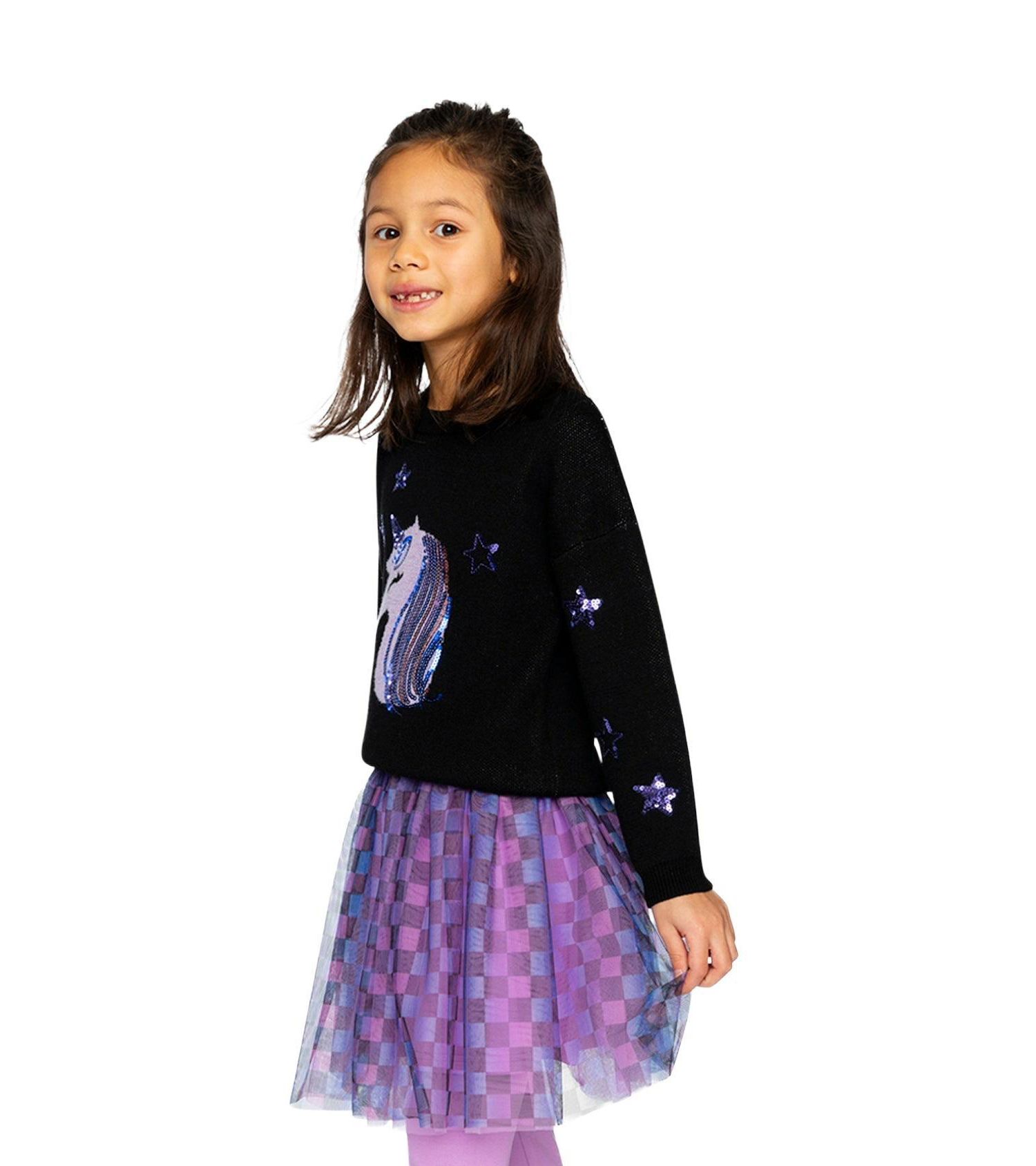 Little Girls (6-12) Knitted Sweater