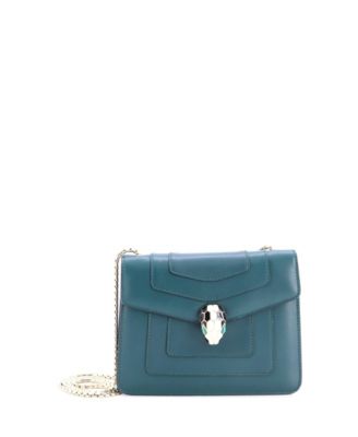 Small Serpenti Forever Square Shoulder Bag Leather