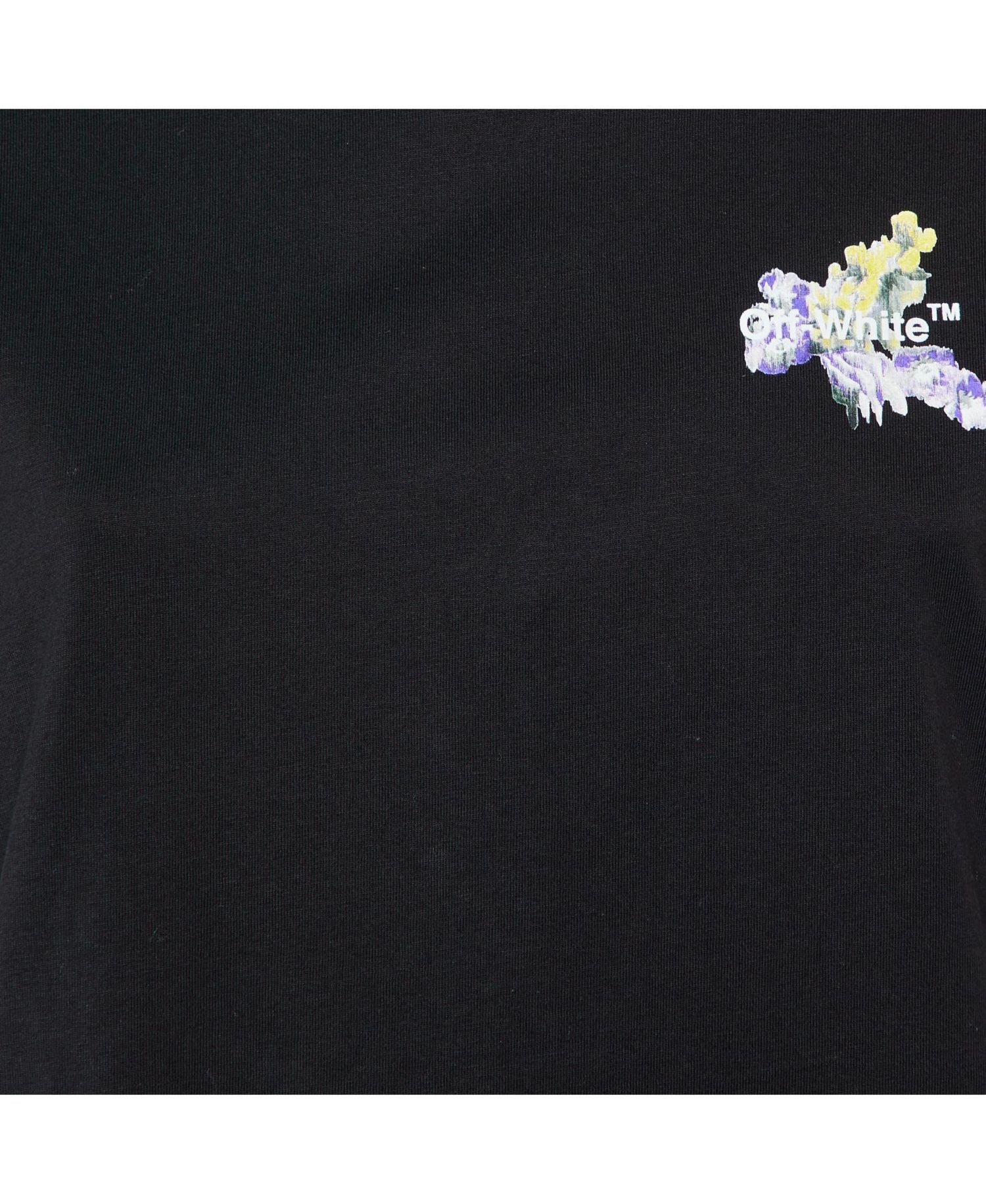 Women's Floral Logo Cotton T-Shirt