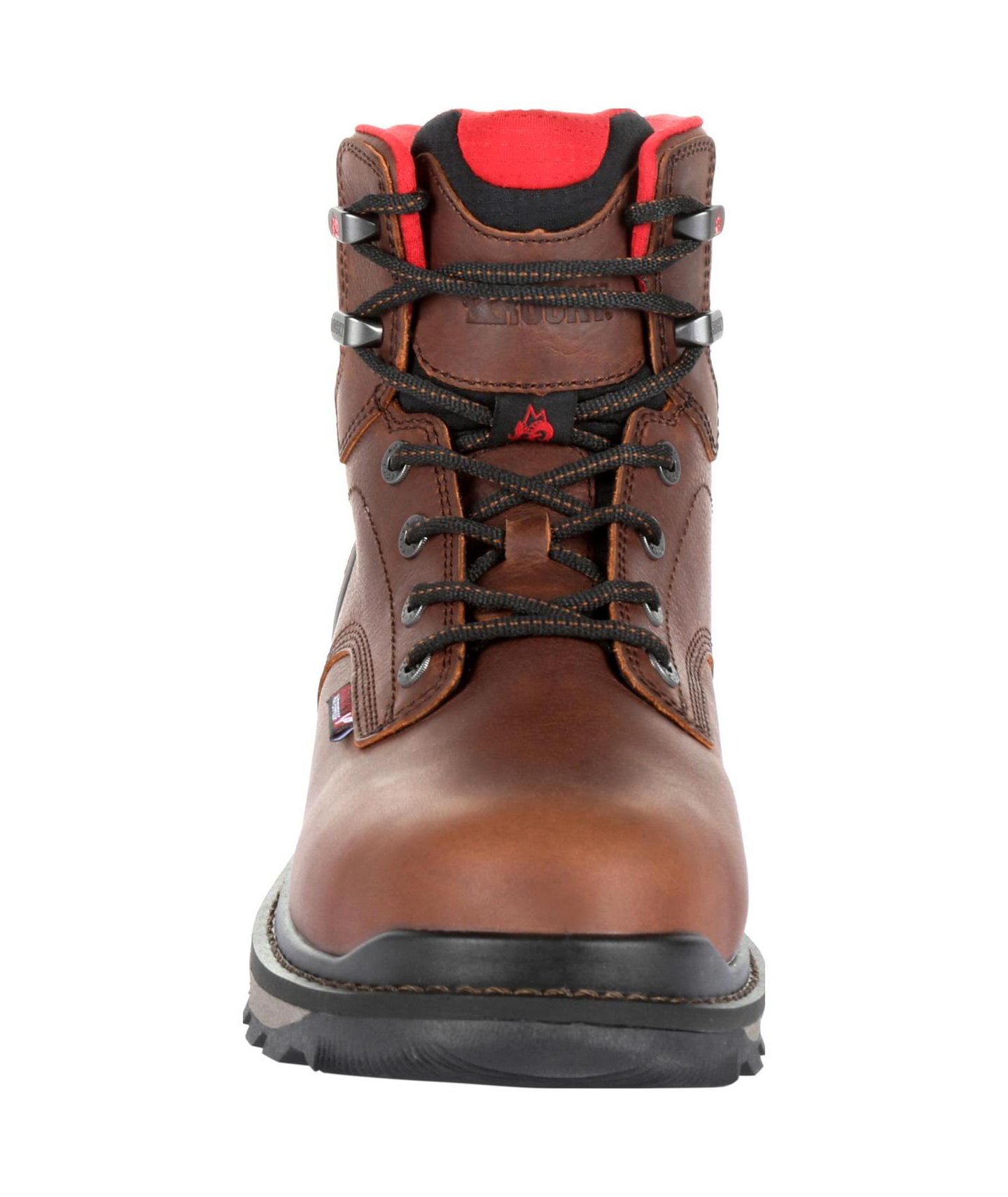 Мужские ботинки ROCKY Rams Horn Waterproof Work Boot, цвет: Тёмный коричневый — фото 10