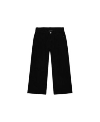 Toddler Girl's (2T-5T) Stretch Corduroy Wide Leg Pants