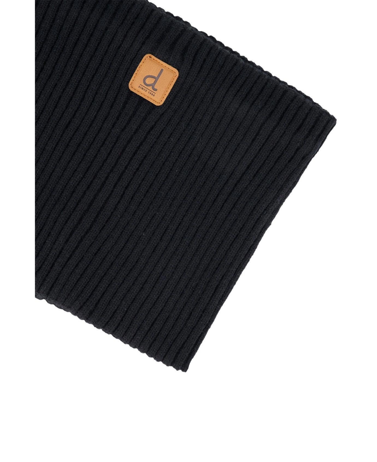 Deux par Deux (7–12) Unisex Ribbed Knit Neckwarmer