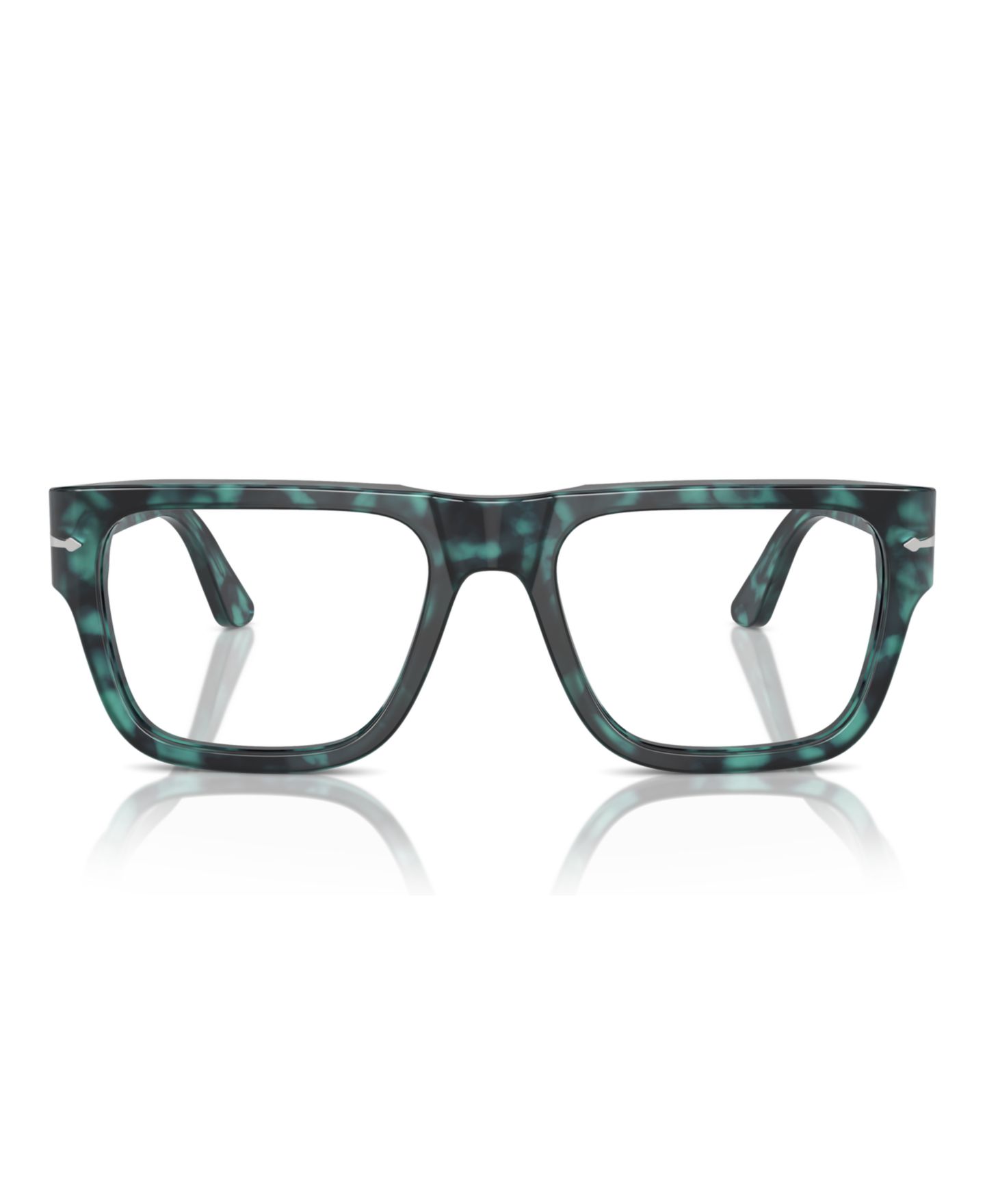 Очки Persol Unisex Eyeglasses, PO3348V, цвет: Синий гавана — фото 4