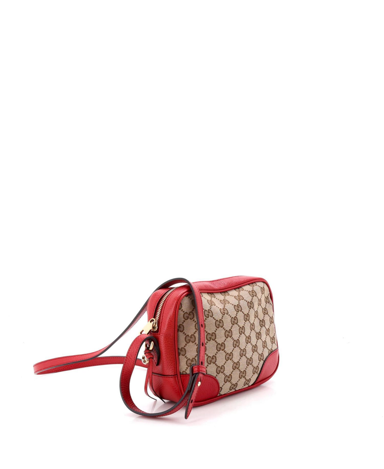 Mini Bree Disco Crossbody Bag GG Canvas with Leather