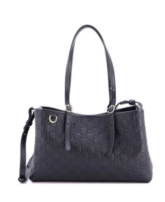 Medium Emblem Tote Guccissima Leather