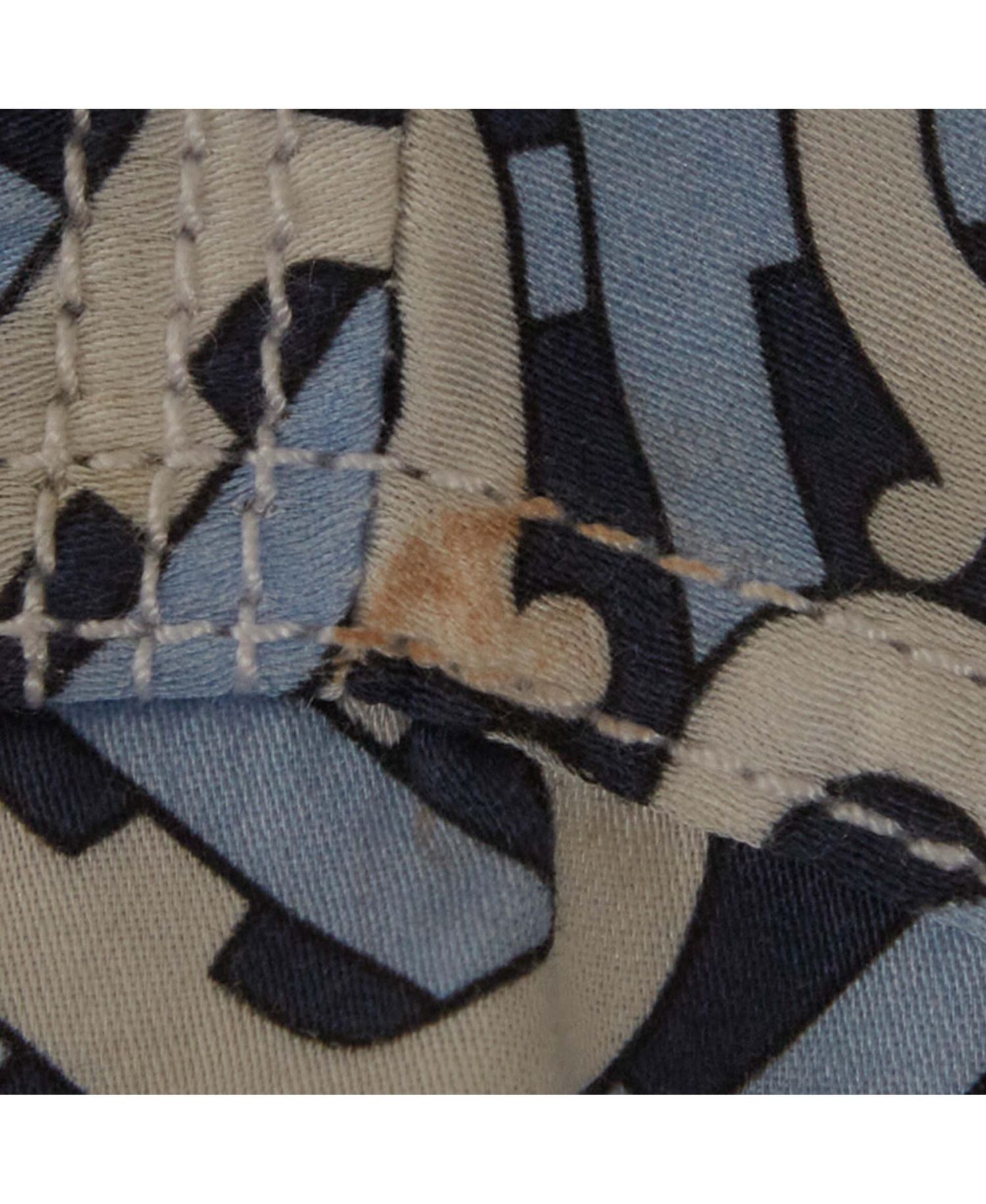 Women's Monogram Print Cotton Button Up Shirt