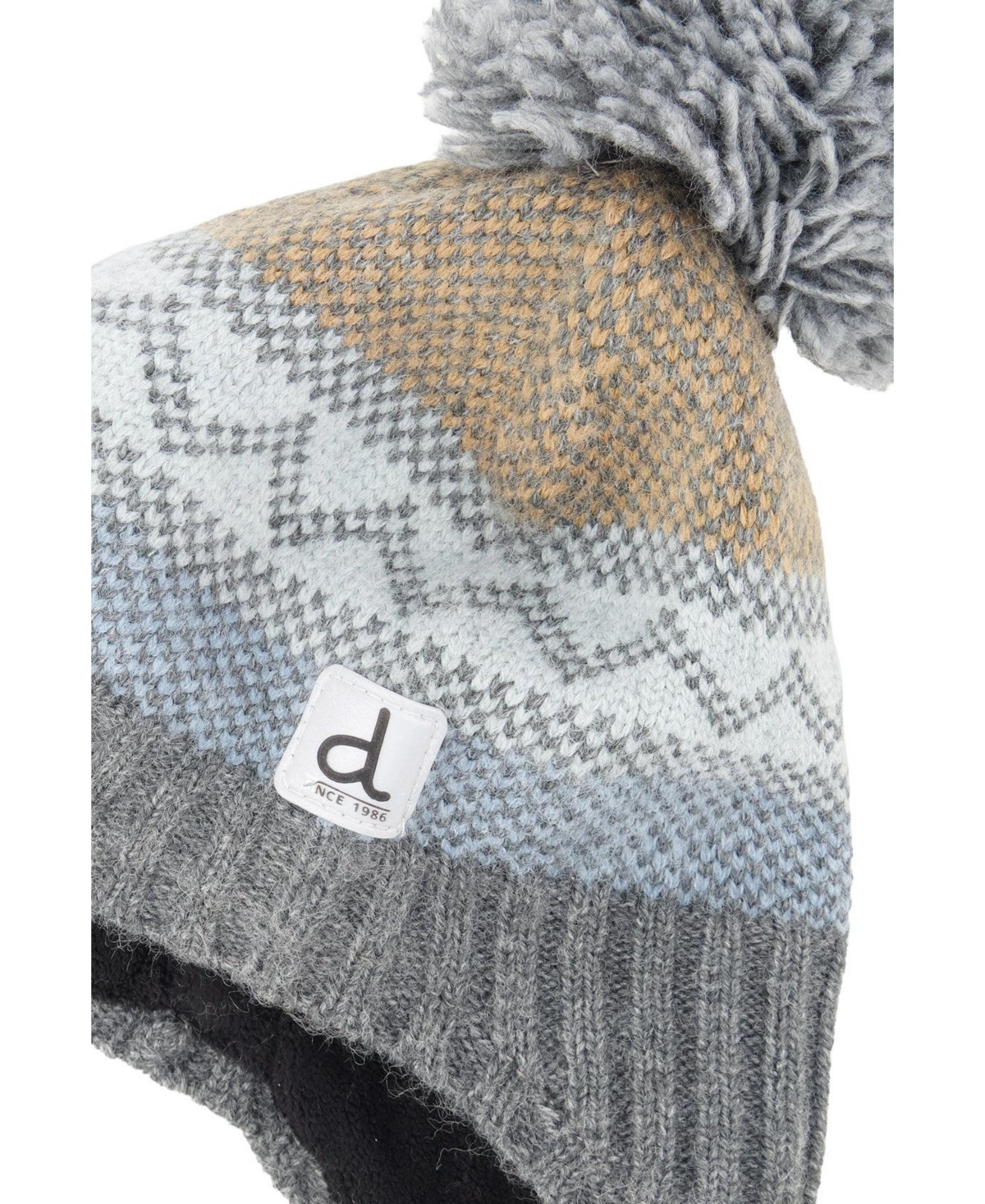 Deux par Deux Baby Boy 6M - 12M Winter Peruvian Knit Hat with Pompom