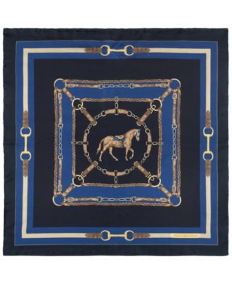 Equestrian Small Square Scarf