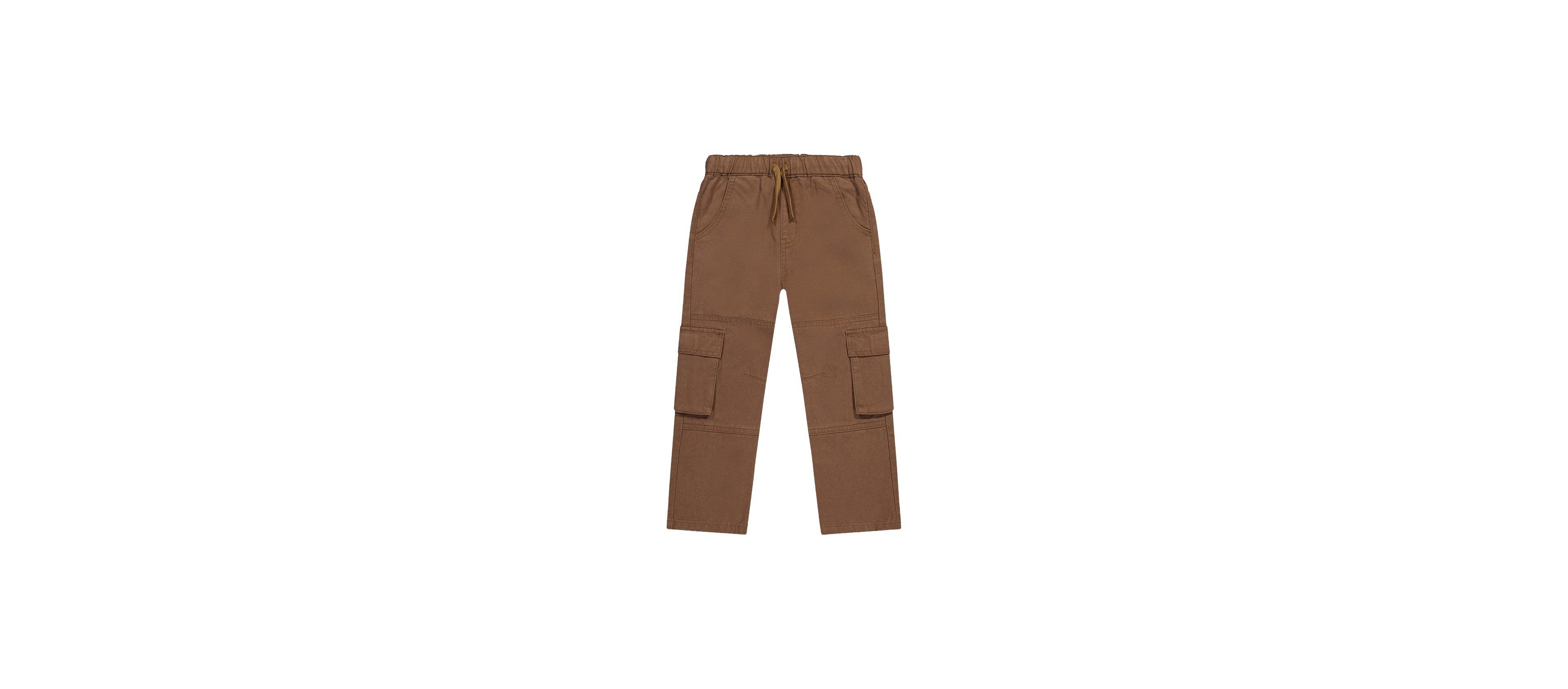 Deux par Toddler Boys (2T - 5T) Twill Pants with Cargo Pockets