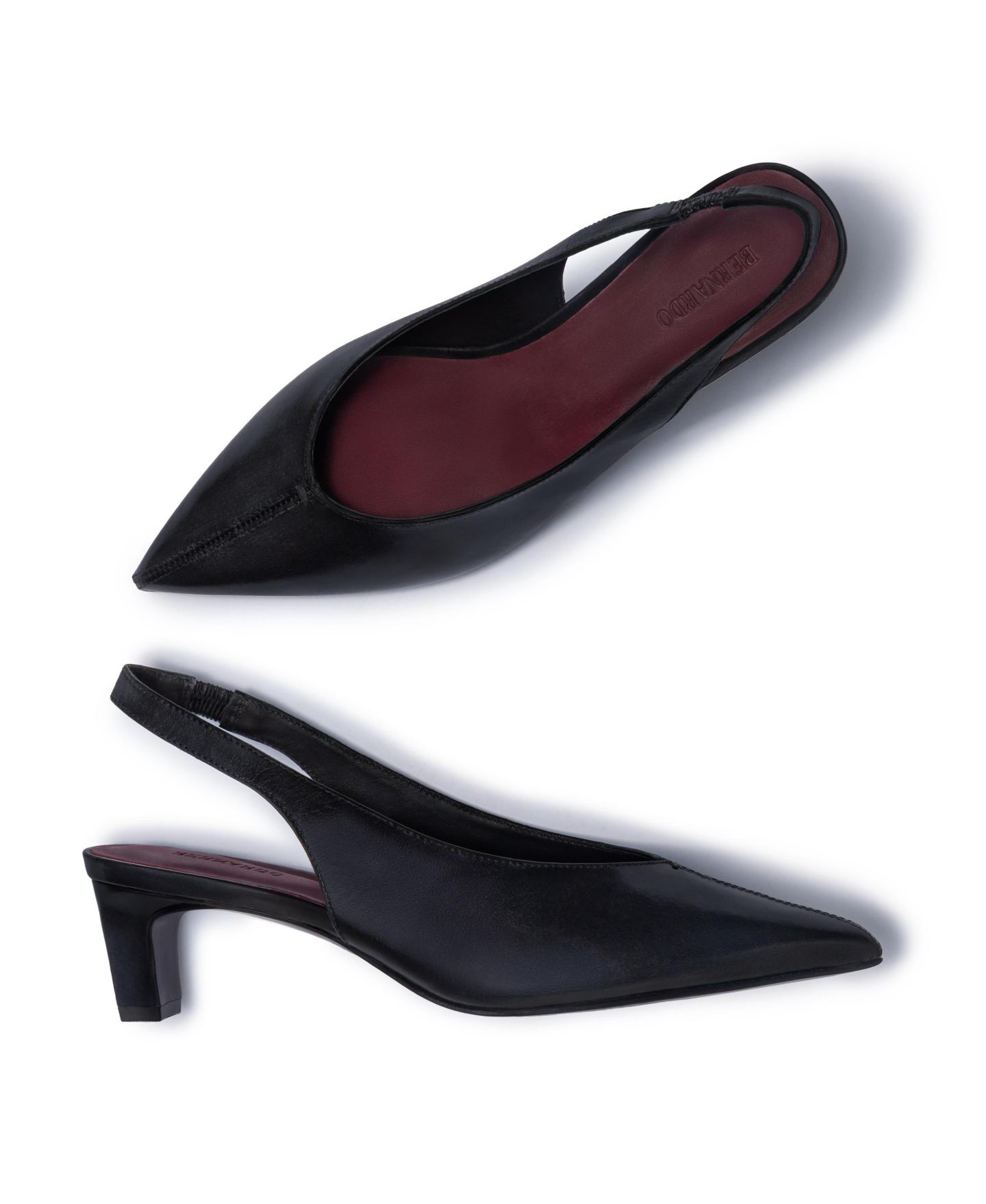 Женские туфли Bernardo Footwear Maude Slingback, цвет: Чёрный — фото 5
