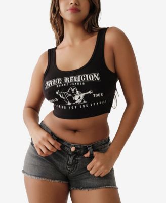 Women's Logo Crop Tank Top