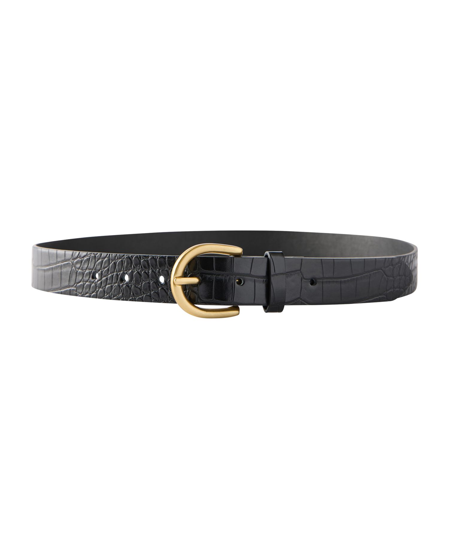 Men's Croc Embossed Belt