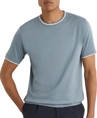 Men's Ainsley Air-Water Cotton Tipped Tailored-Fit T-Shirt