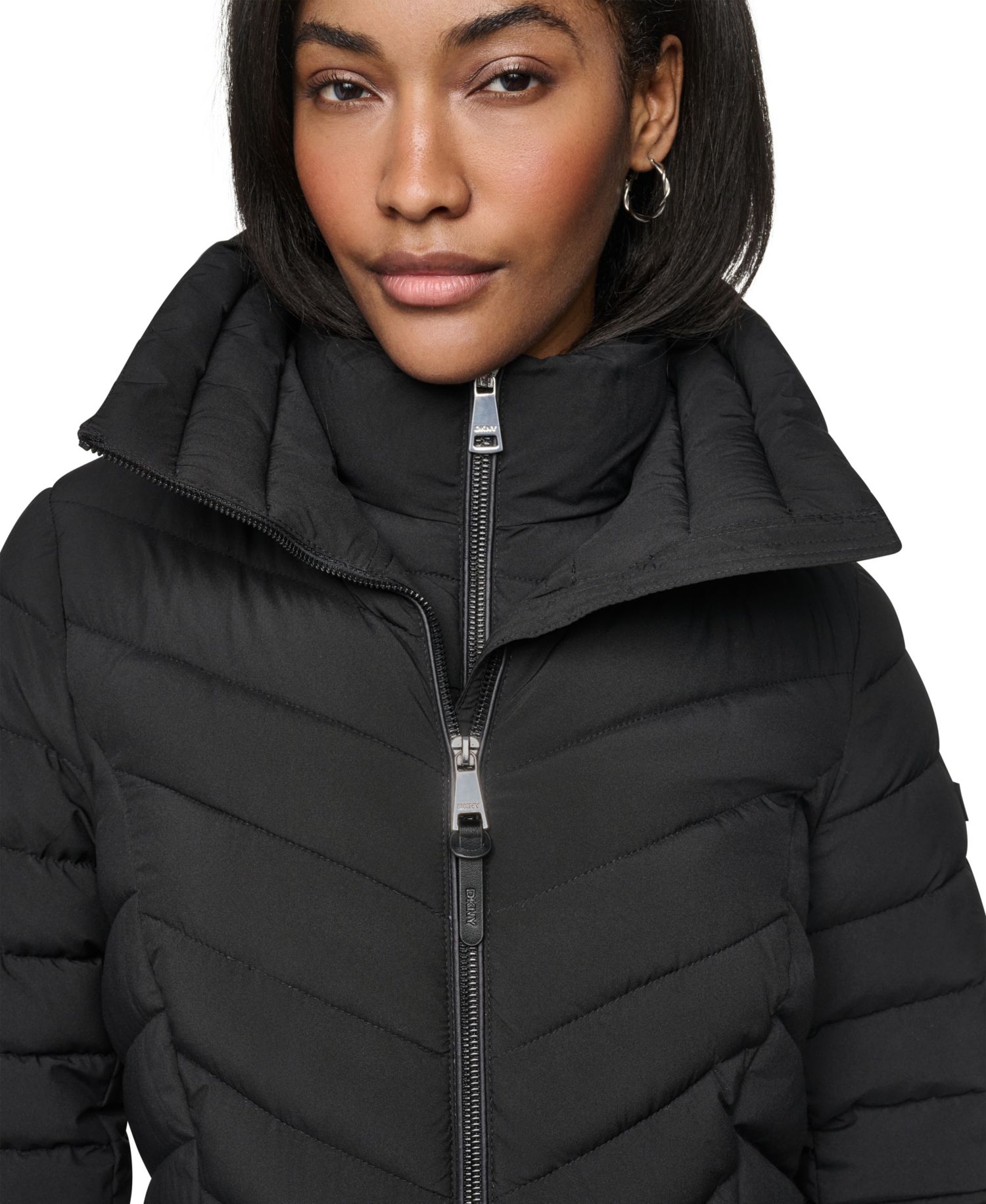 Women's Bibbed Packable Puffer Coat