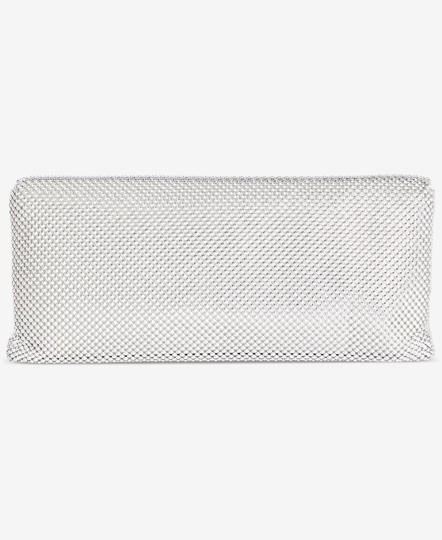 Женский клатч I.N.C. International Concepts Ether East/West Studded Mesh Clutch, цвет: Серебряный — фото 7