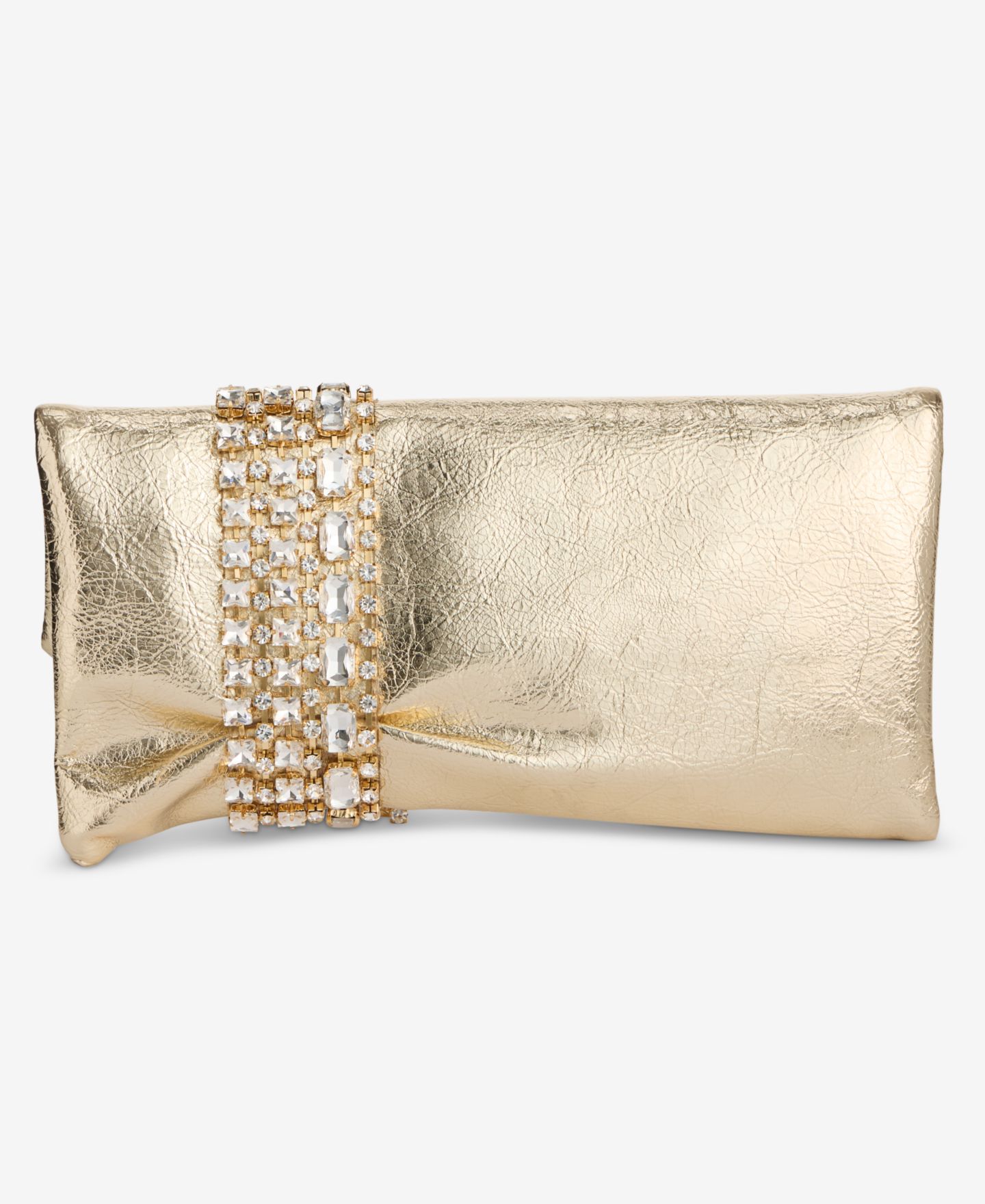 Женский клатч I.N.C. International Concepts Crystal Fringe Evening Clutch Handbag, цвет: Шампань — фото 2