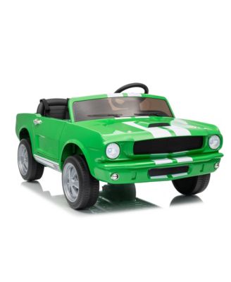 46.1 x 24.8 x 16.9 Inch Licensed Shelby Ride On Car for Kids 24V 2 Seater Electric Car Toy with Remote for Outdoor Play