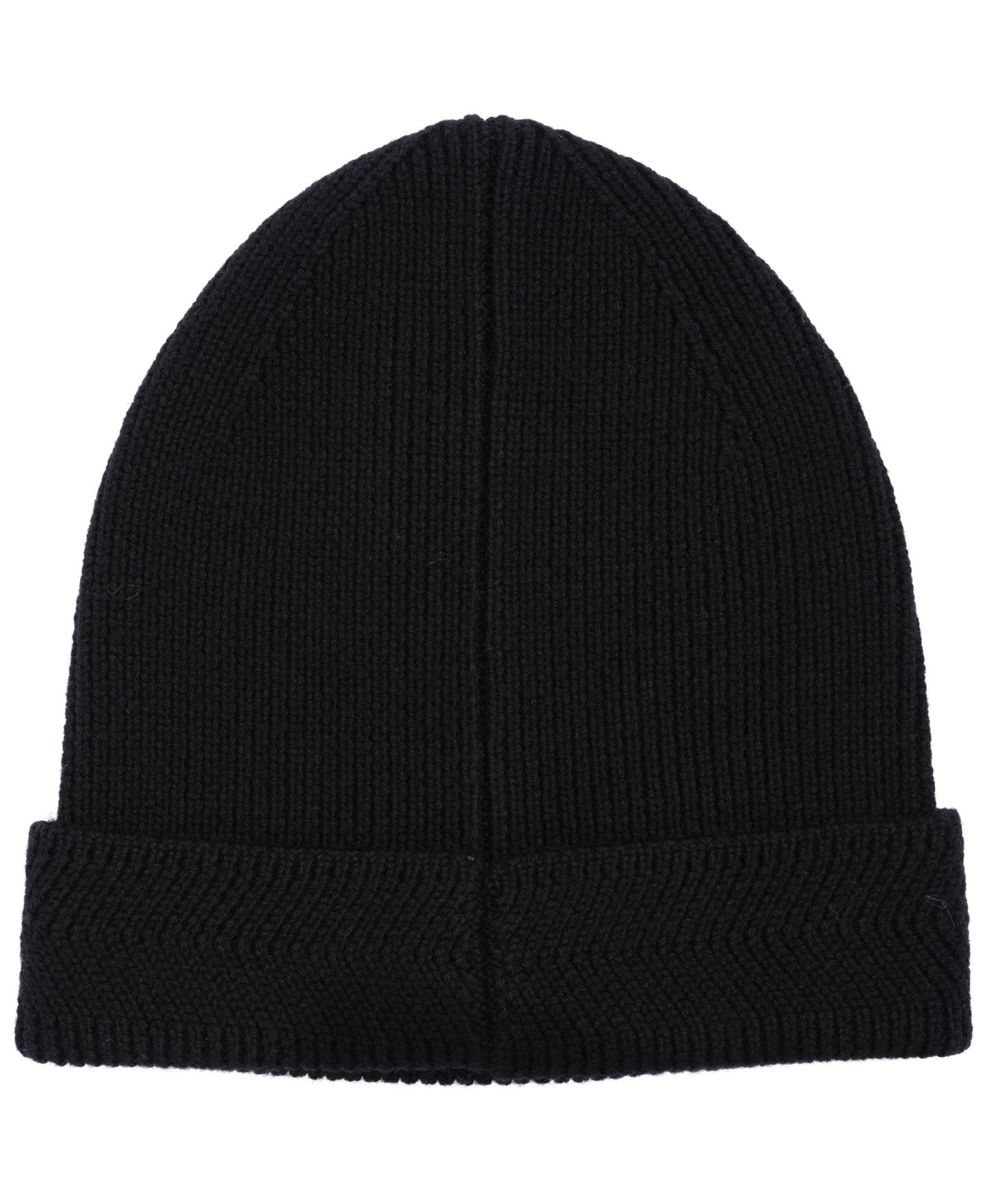 Мужская шапка Alfani Merino Wool Ribbed, цвет: Чёрный — фото 2