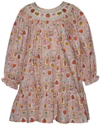 Girls' 2T-6X Long-Sleeve Dress