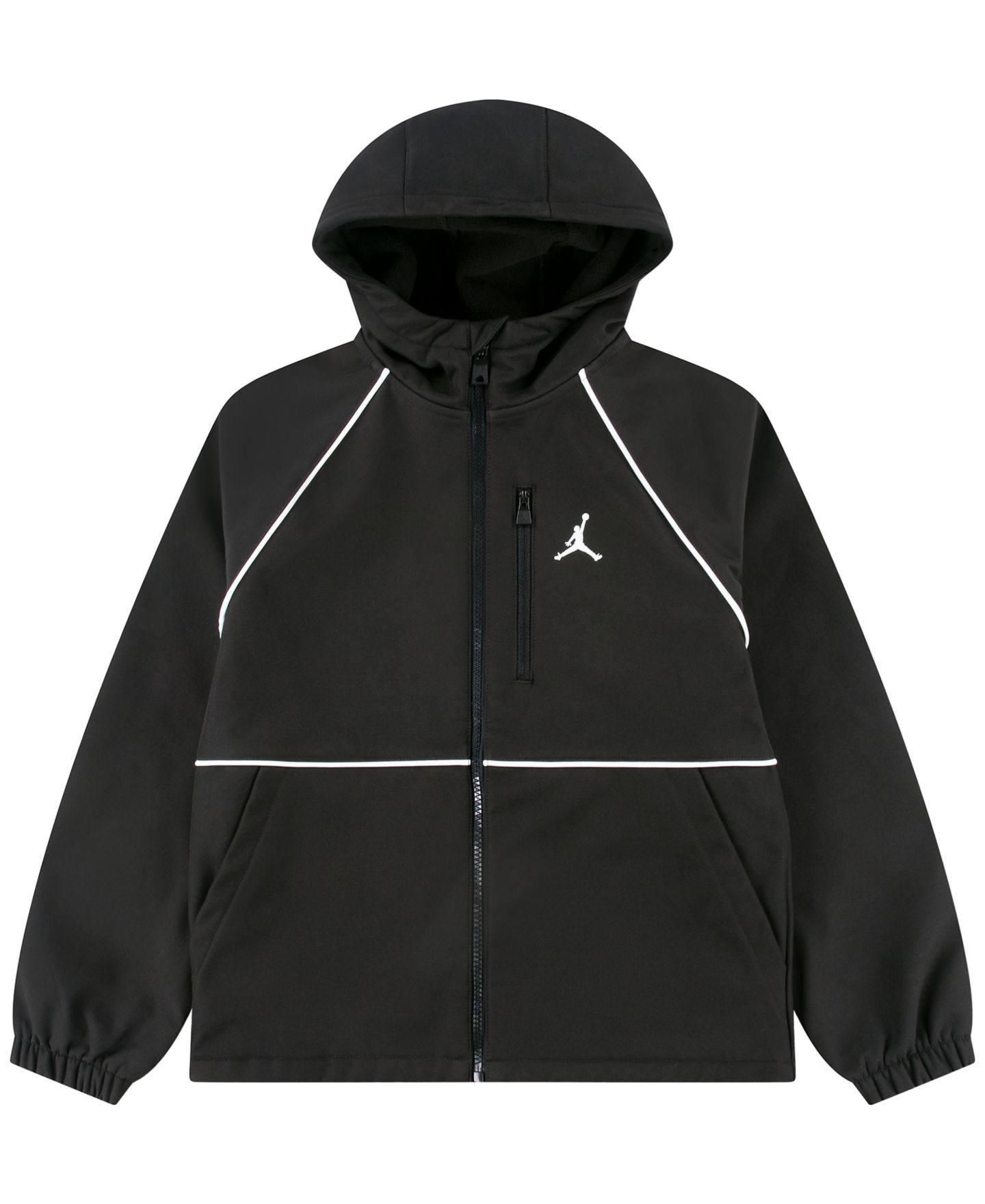 Куртка Jordan Softshell Long-Sleeve Jacket для мальчиков, цвет: Чёрный — фото 1