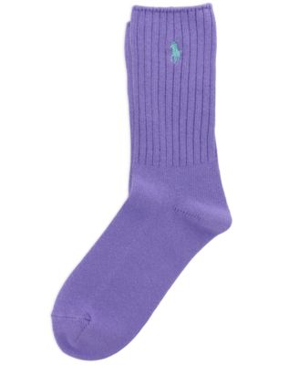 Women's Classic Ribbed Crew Socks 79104