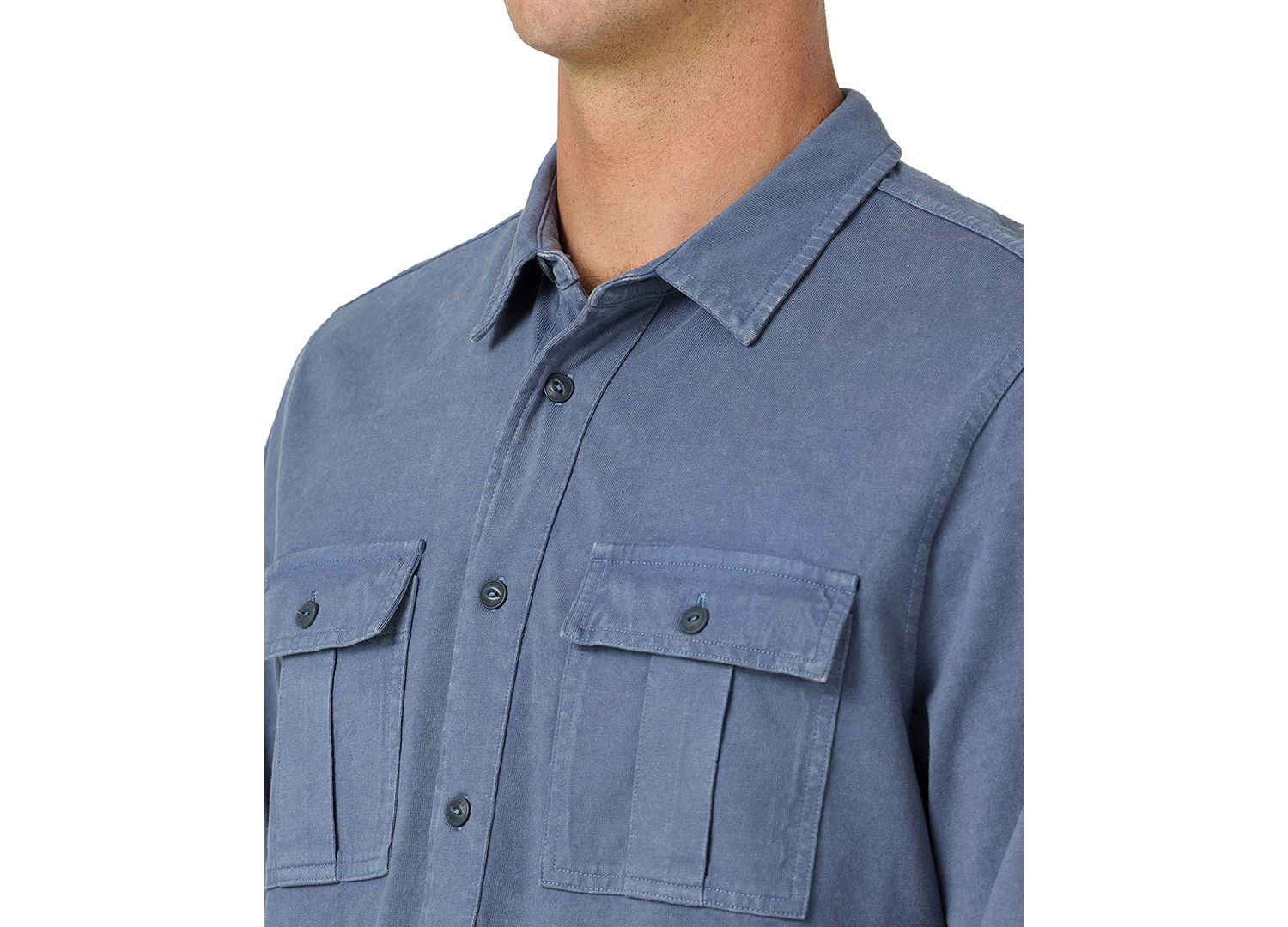Men's Button-Up Knit Shirt