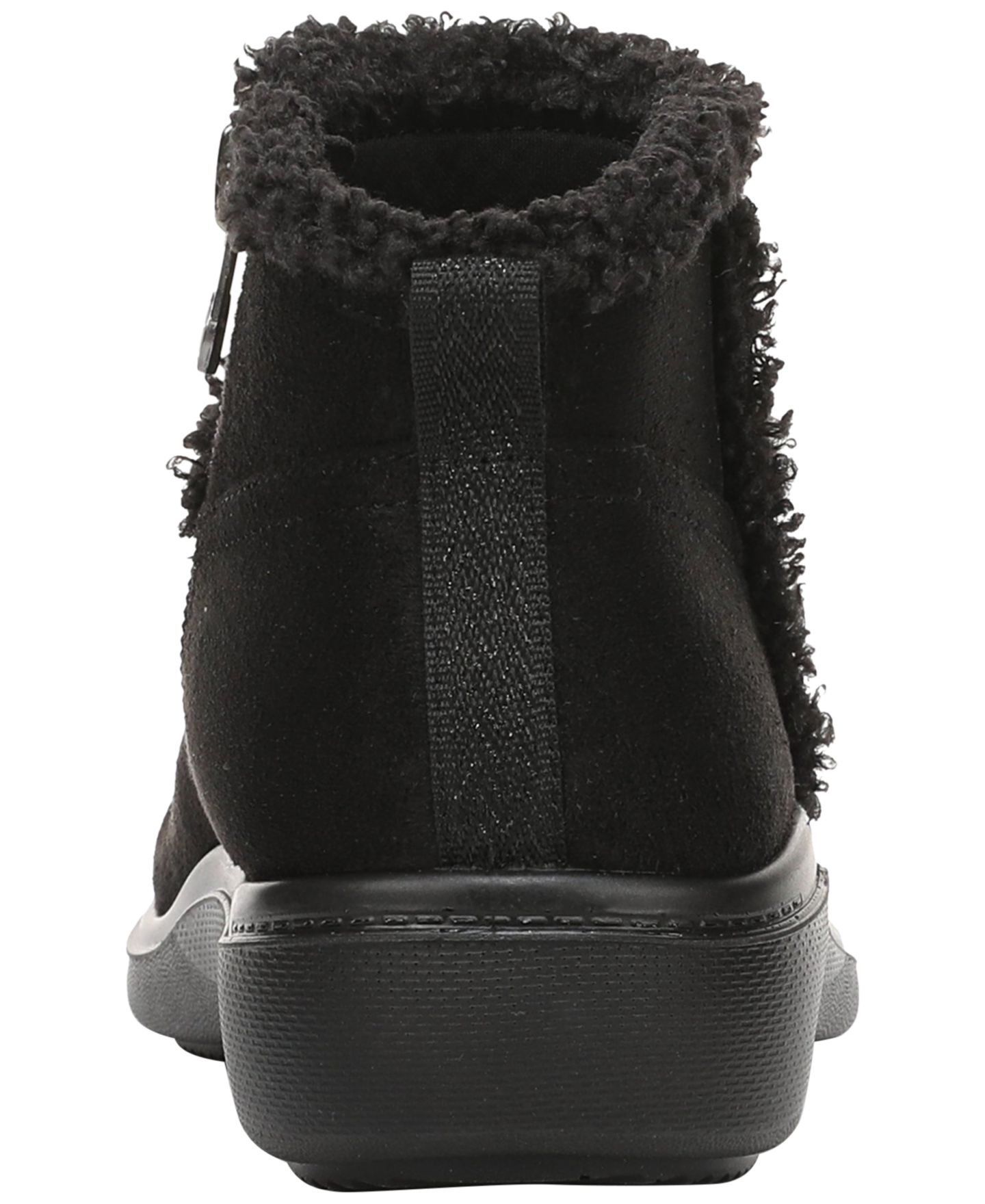 Женские ботинки LifeStride Birch Zip Short Booties, цвет: Чёрный — фото 3