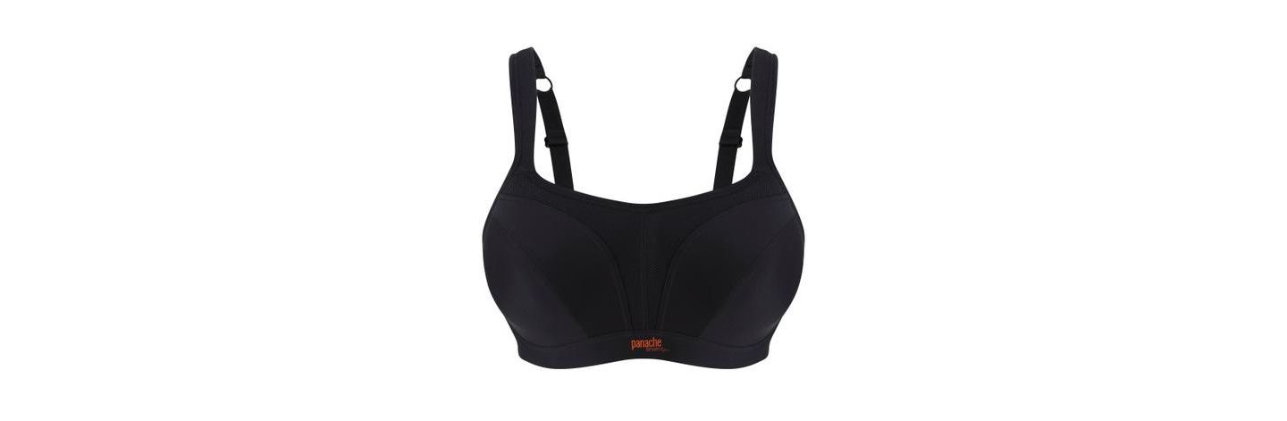 Спортивное бра Power, на косточках — Panache Lingerie, цвет: Чёрный — фото 3