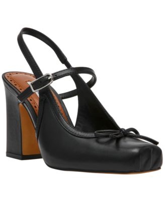 Women's Elaine Slingback Block Heel Ballet Pumps