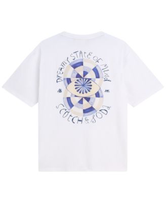Men's Watercolor Artwork Relaxed-Fit T-Shirt