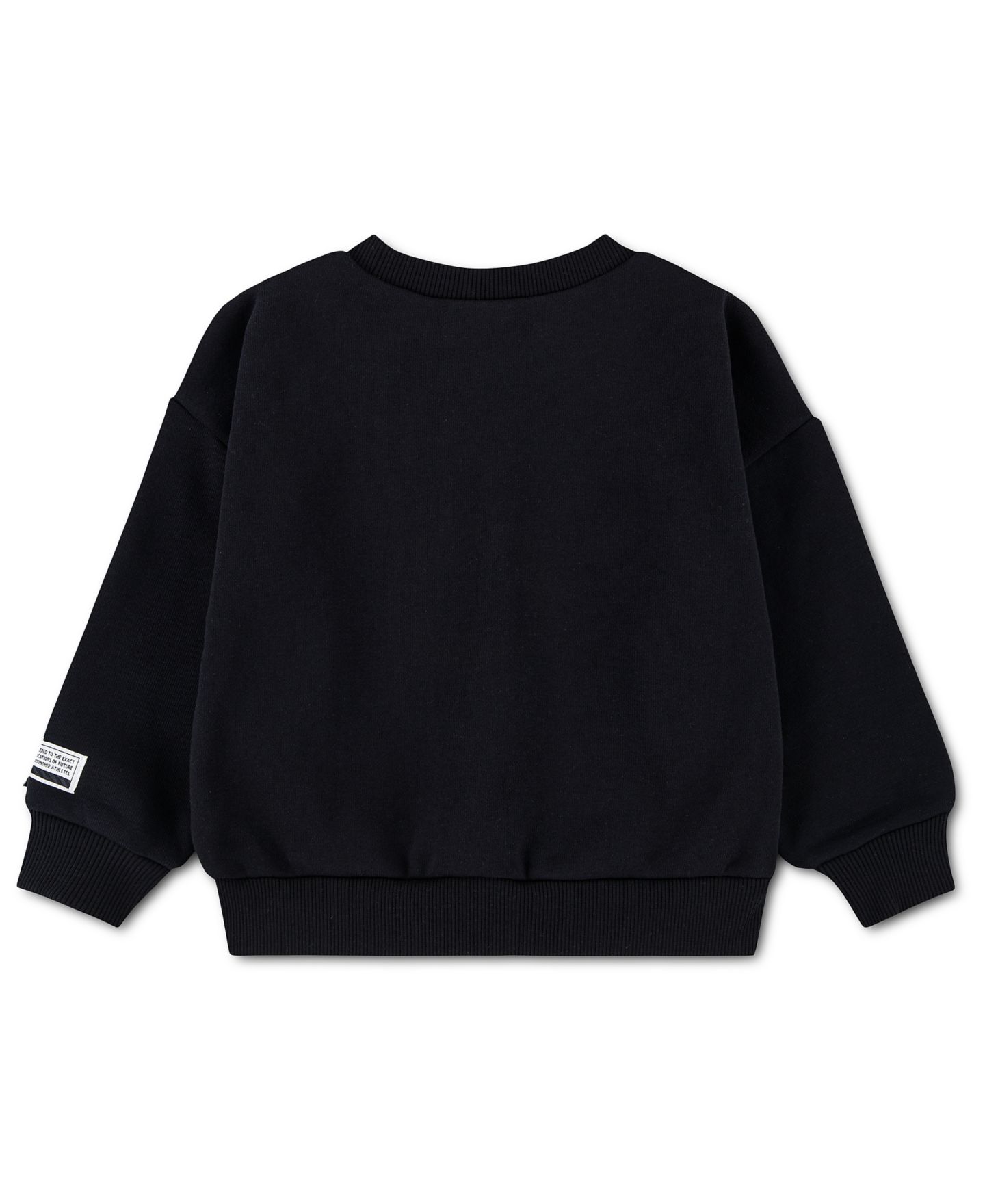 Свитшот Nike Sportswear Multisport Fleece Sweatshirt для мальчиков-малышей, цвет: Чёрный — фото 2