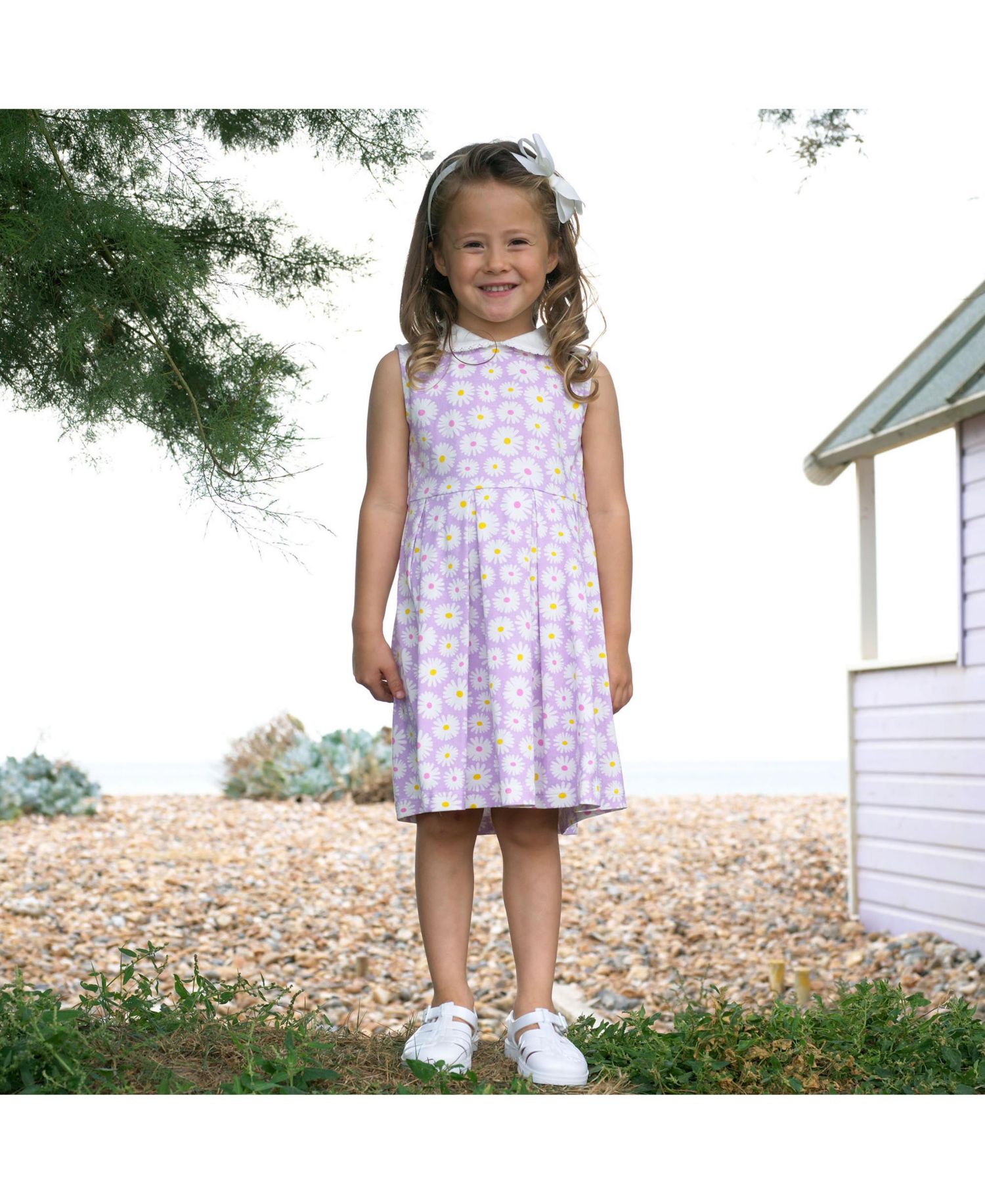 Girl's 2T-10 Daisy Jersey Dress