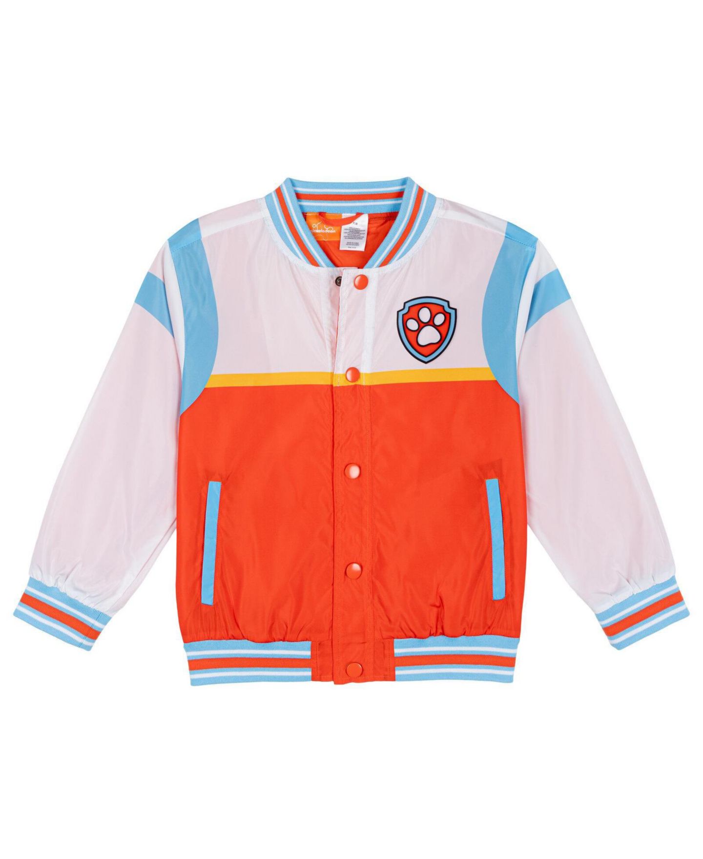 Куртка Paw Patrol ( 2 to 8) ' Bomber Jacket для мальчиков-малышей, цвет: Красный белый — фото 1