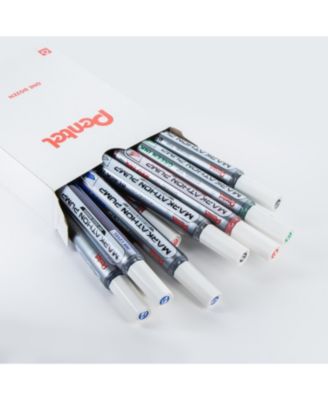 Markathon Pump Dry Erase Marker, Chisel Tip, Assorted Ink Mixed OS 12pack