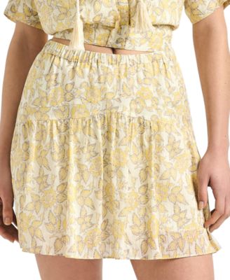 Women's Thalina Printed Voile Mini Skirt